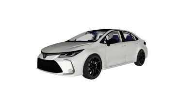 Toyota Corolla 2020丰田汽车精品模型